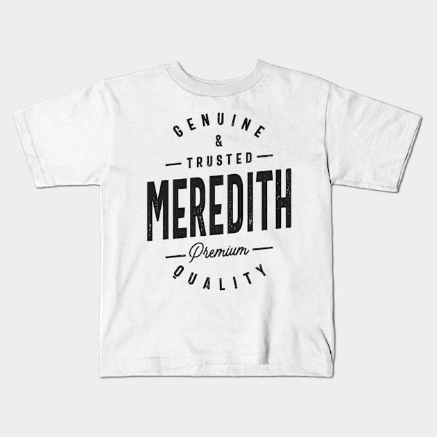 Meredith Personalized Name Kids T-Shirt by cidolopez